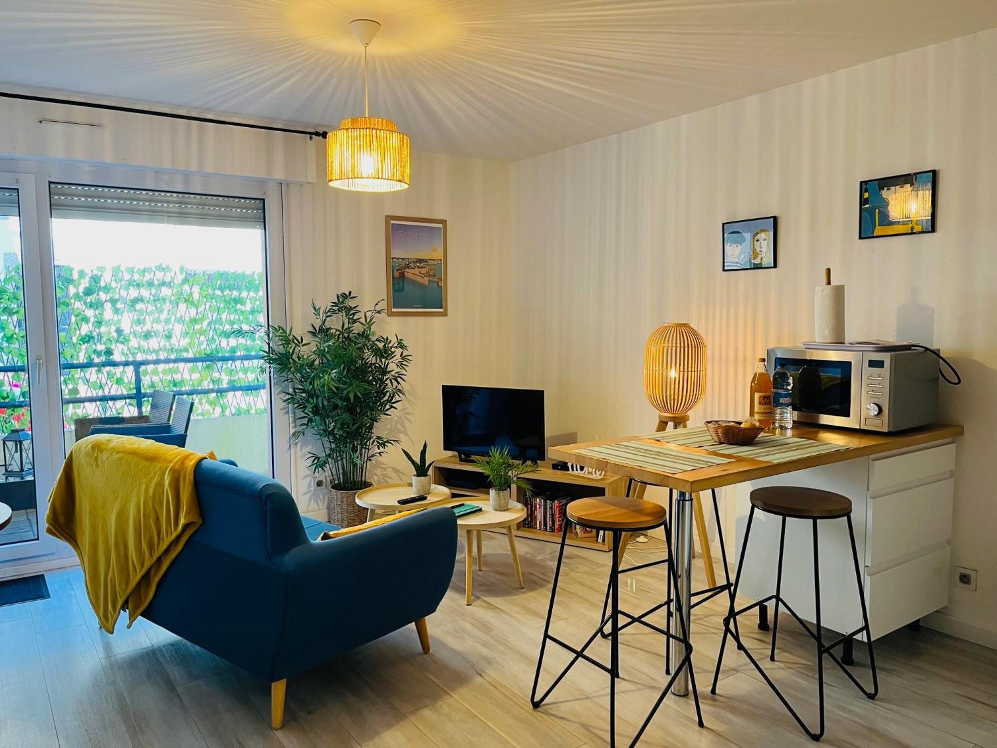 Appartamento Au Bord De L'Eau Concarneau Esterno foto